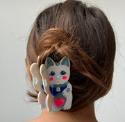 Maneki Lucky Cat | Hair Claw