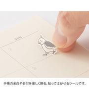 Midori Chat Bird Stickers