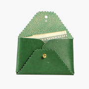 Scallop Wallet | Pine + Robin Egg