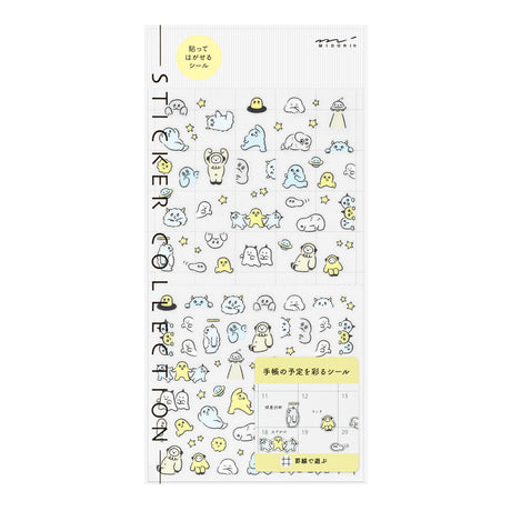 Midori Stickers - Line Monsters