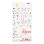 Midori Stickers - Date Circle