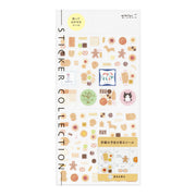 Midori Margin Stickers - Cookie