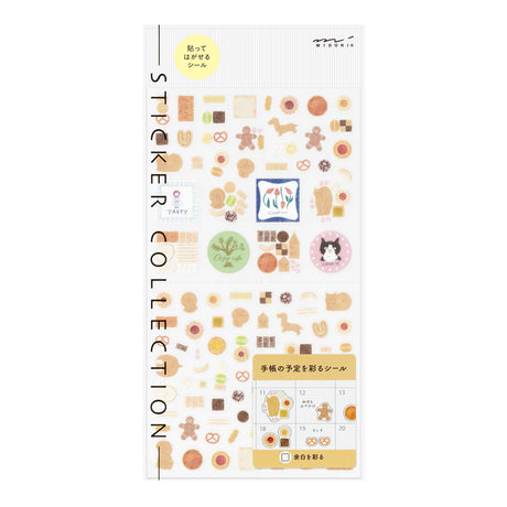 Midori Margin Stickers - Cookie