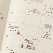 Midori Stickers - Interior