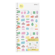 Midori Side-Frame Stickers - Loose Illustration