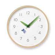 Perch Clock - Ruri - Butterfly