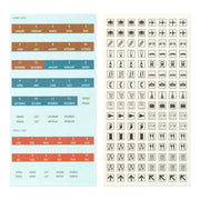 TRAVELER'S notebook 2027 Stickers | Unique and that's Wonderful