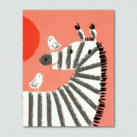 Zebra & Friends Card