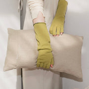 Nishiguchi Kutsushita Merino Arm Warmers | Building Pistachio