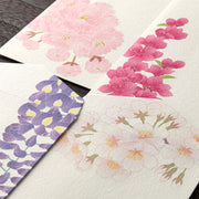 Spring Flower and Tree Washi Envelopes