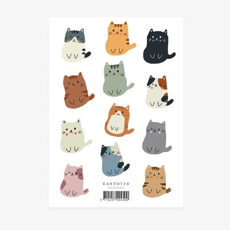 Kartotek Stickers | Cats