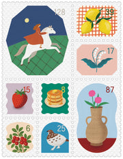 KITTA Portable Postage Stamp Style | Clear  | Memory