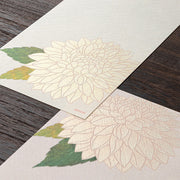 Silk Dahlia Washi Message Pad