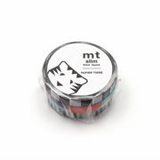 MT x Papier Tigre Rubans | 3 Rolls Slim Washi Tape