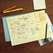 Paperways A4 Desk Notepad Weekly Organizer