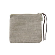 Fog Linen Canna Pouch | Natural