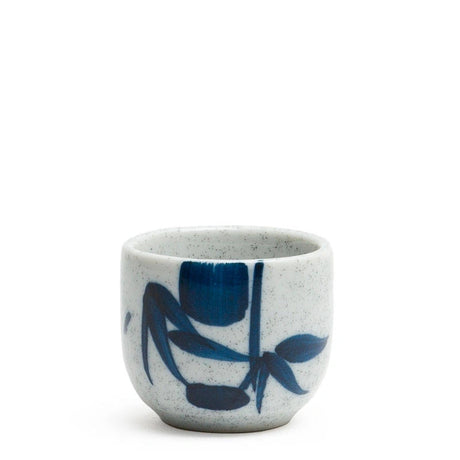 Blue Bamboo Sake Cup