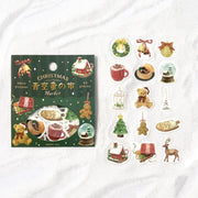 BGM Christmas Market Flake Sticker