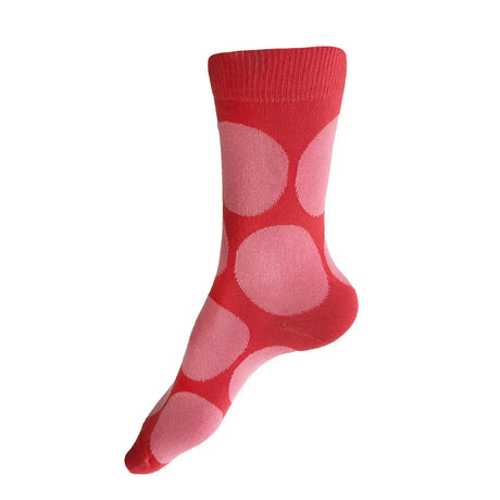 Dotty Socks | Hibiscus