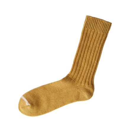 Nishiguchi Kutsushita Wool Ribbed Socks | Apple Soda (2023 Limited Color)