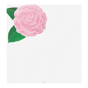 Silk Screened Camellia Letter Pad