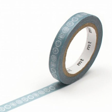 Sou Sou Floral Embroidery 7mm | Slim Washi Tape
