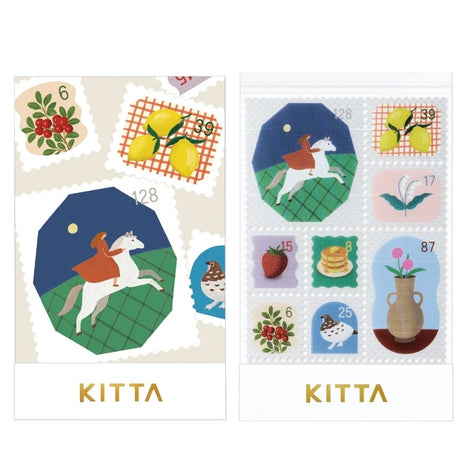 KITTA Portable Postage Stamp Style | Clear  | Memory