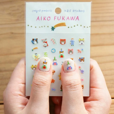 Aiko Fukawa Nail Stickers