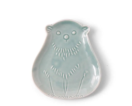 Sauce Dish Bear Teal