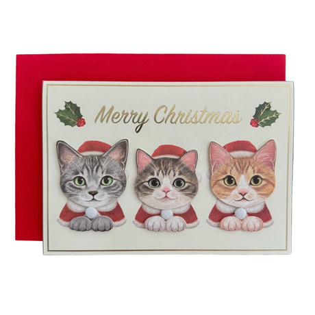 Merry Xmas Cat Card