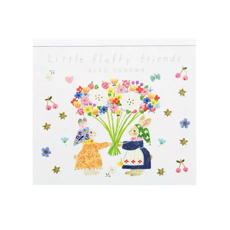 Aiko Fukawa Little Fluffy Friends Memo Block