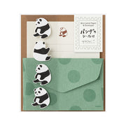 Mini Fuzzy Animal Letter Set | Panda