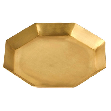 Brass Plate Octagon - Large