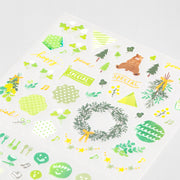 Midori Planner Stickers - Green