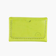 Scallop Wallet | Lime