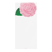 Silk Screened Camellia Message Pad