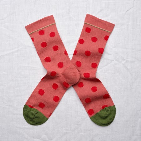Bonne Maison Faded Polka Dot Sock Sock