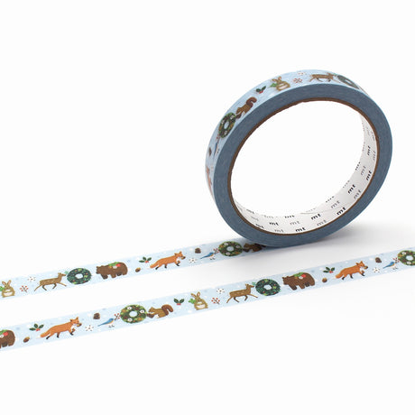 MT Animal Wreath| Large Core Washi Tape