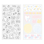 Notebook Sticker | Pastel Animals