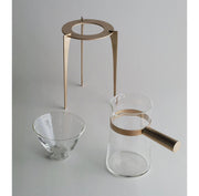 Coffee Dripper & Stand Set | Brass