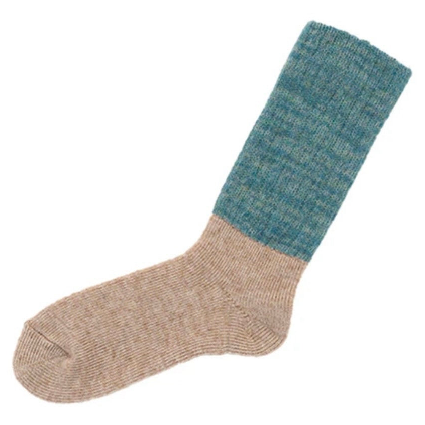 Nishiguchi Kutsushita Mohair Wool Pile Socks | Trail Road (2025 Limited Color)