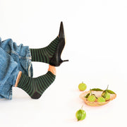 Bonne Maison False Black Stripe Sock