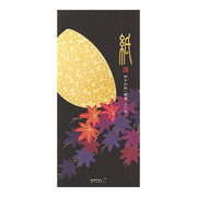 Moon and Japanese Maple Washi Message Pad
