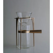 Coffee Dripper & Stand Set | Brass