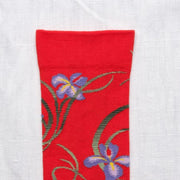 Bonne Maison Iris Flowers | Midcalf Sock