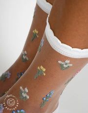 Atelier St Eustache Socks| Fleursvdes Champs