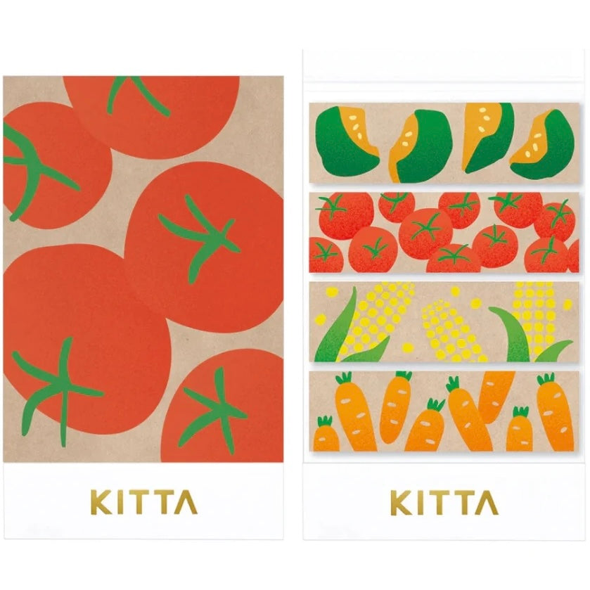 KITTA Portable Washi | Special | Vegetables on Craft
