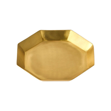 Brass Plate Octagon - Medium