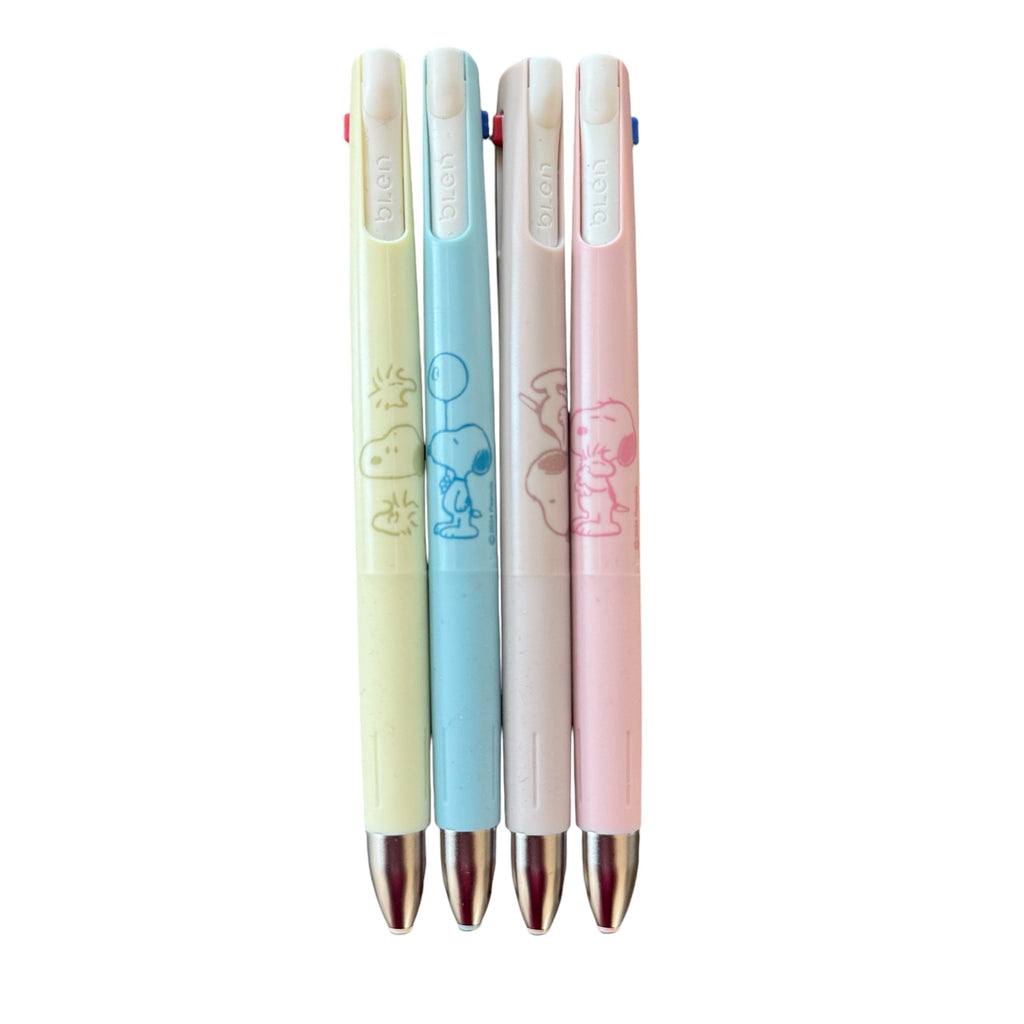 Zebra bLen x Peanuts Limited Edition - 3 Color Gel Pen 0.5 | Asst Colors