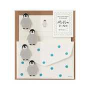 Mini Fuzzy Animal Letter Set | Penguin